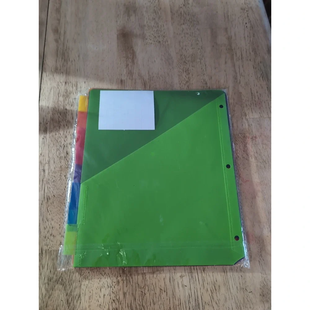 Business Source 32372 Pocket Divider 8‎ X Tab Print-on - 8.50